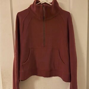 Lululemon burgundy sweater